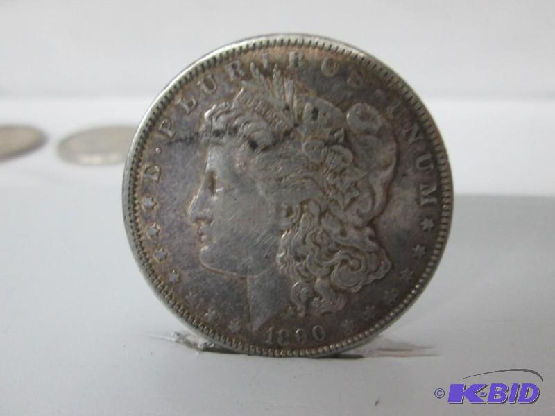 1890 Morgan Silver Dollar