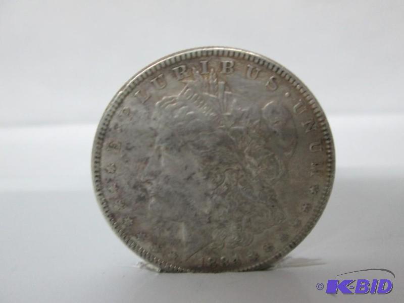 1884 Morgan Silver Dollar
