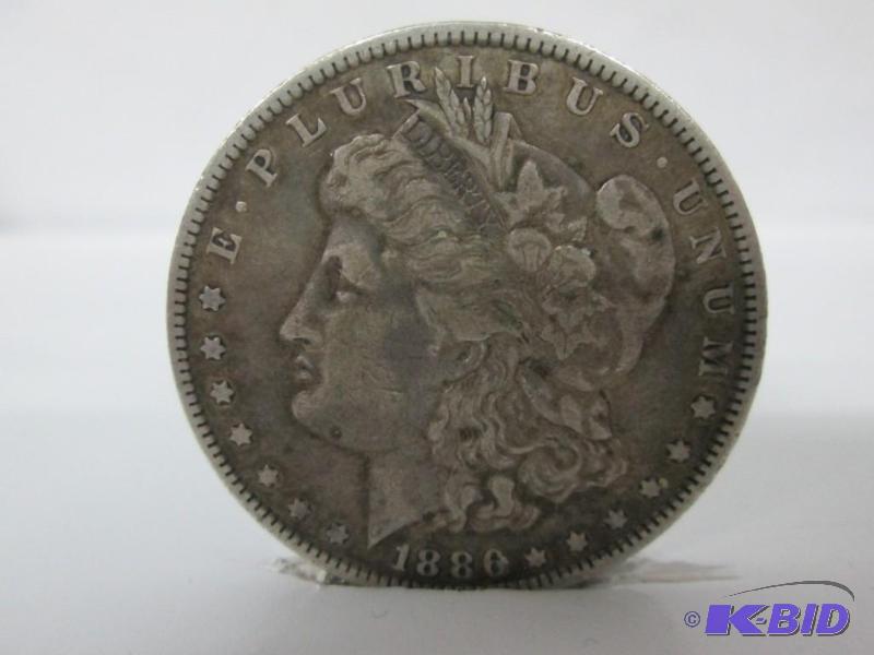1886 Morgan Silver Dollar