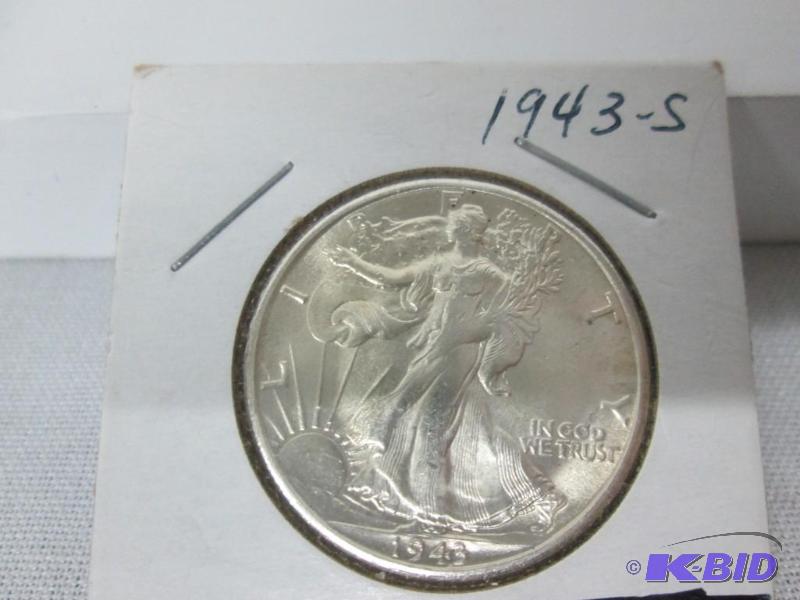1943 Walking Liberty Half Dollar