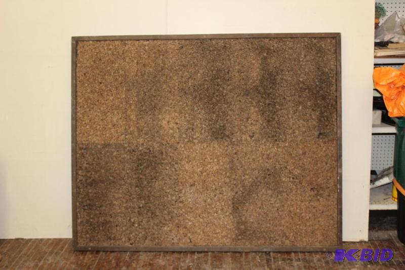 lot 118 image: Large Cork Board ...