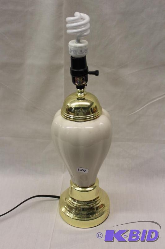 lot 124 image: Lamp ...