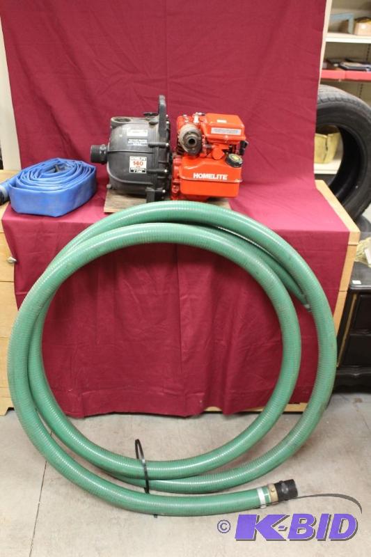 lot 15 image: Homelite 140 GPM Pump