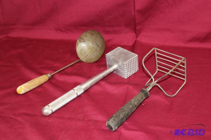 lot 167 image: Vintage Kitchen Utensils ...