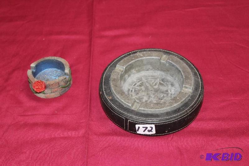 lot 172 image: Pair of Ashtrays ...