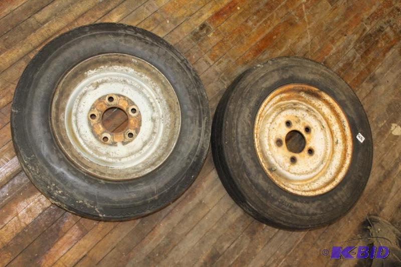 lot 305 image: 4.80-12, Pair of 2