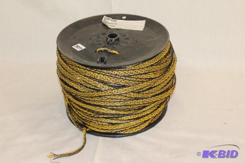 lot 307 image: Electric Fence Wiring, Full Spool ...