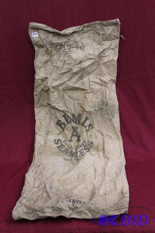 lot 320 image: Vintage Seed Bag...
