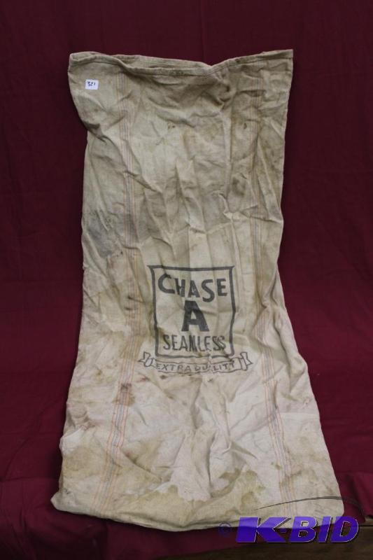 lot 321 image: Vintage Seed Bag...