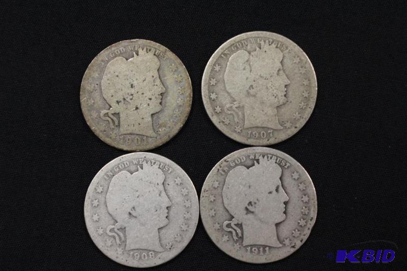 lot 35 image: 4 Barber Quarters