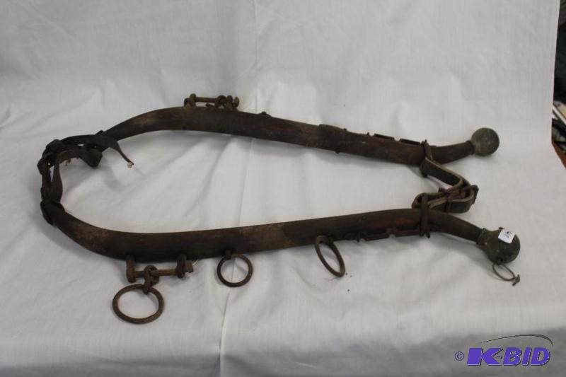 lot 41 image: Large Set of Vintage&nbspHorse Hames...
