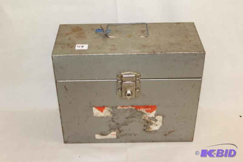 lot 49 image: Pair of Lock Boxes ...