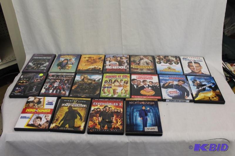 lot 58 image: ALL The DVDs, All Movies are in their corres...