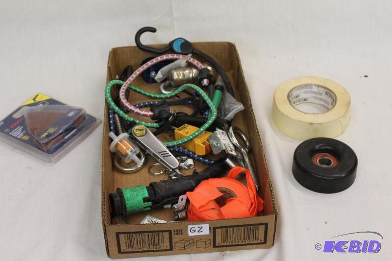 lot 62 image: Bungee Straps and Assorted Automotive&nbspAc...