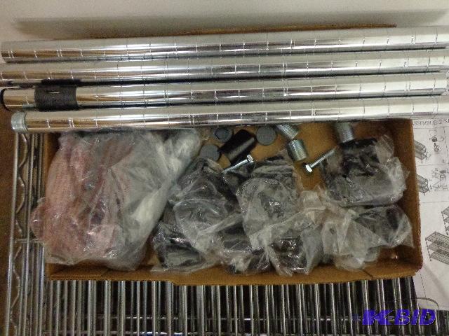 Bits and Pieces of NSF Shelving   6 shelves ,...