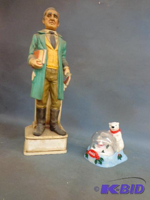 Coca Cola Bear Snow Globe and Lionstone Whisk...