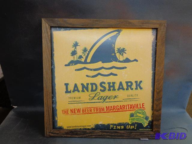 Landshark Sign   20 x 20 ...
