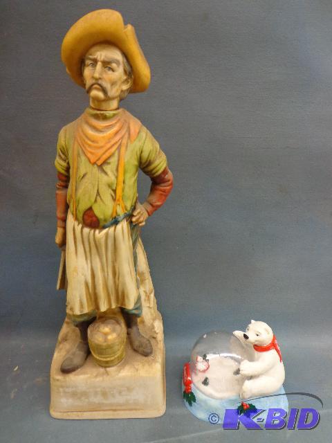 Coca Cola Bear Snow Globe and Lionstone&nbsp...