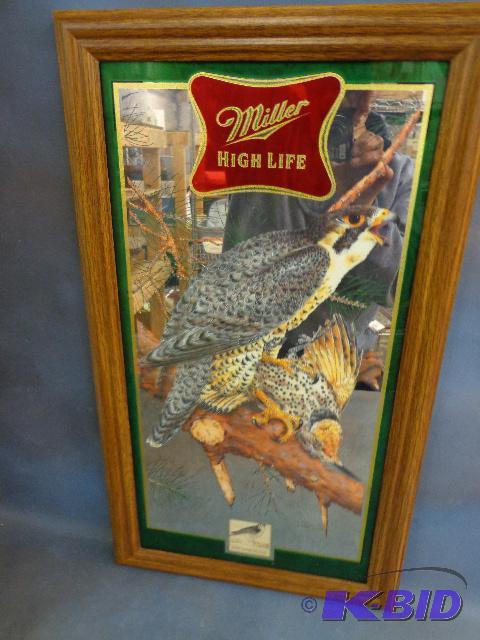 Miller High Life Mirror   15 x 26  Peregrine ...