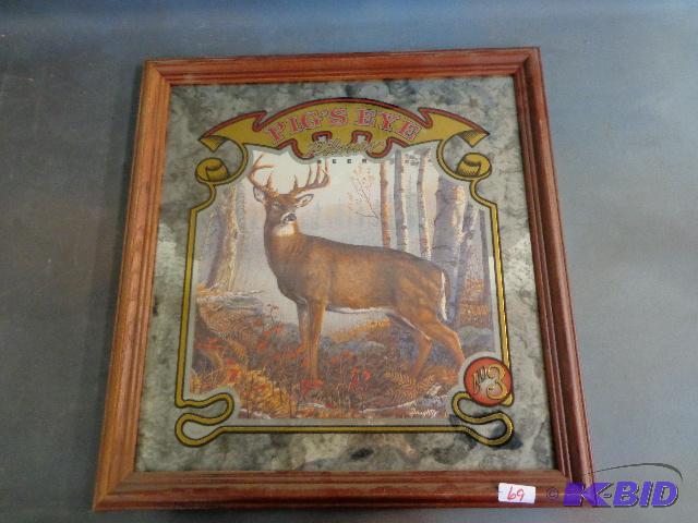 Pigs Eye Mirror   18 x 20 ...