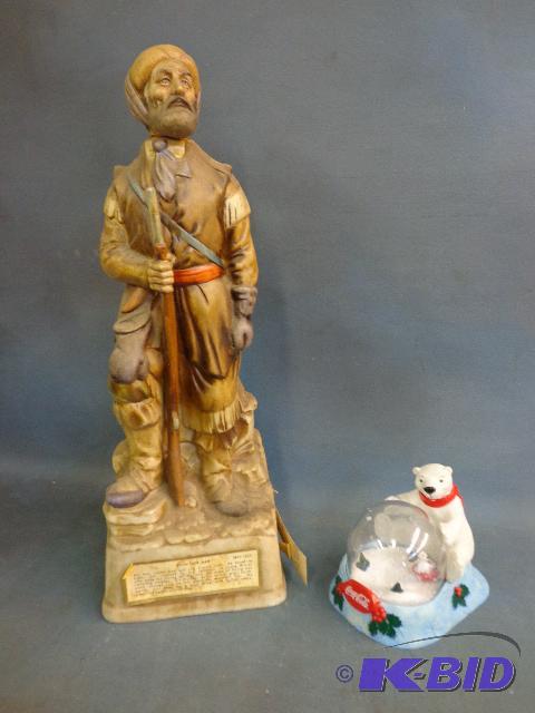 Coca Cola Bear Snow Globe and Lionstone Decan...