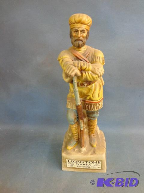 Lionstone Whisky Decanter   15&quot tall, po...