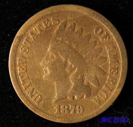 lot 17 image: 1879 INDIAN HEAD CENT