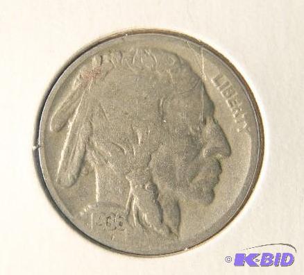 lot 59 image: 1936 BUFFALO NICKEL VG COIN