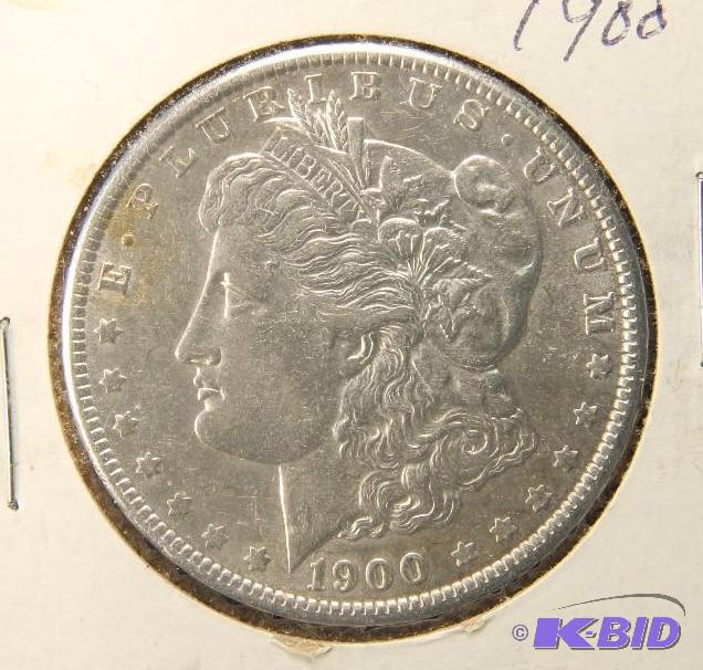 lot 71 image: 1900 MORGAN DOLLAR AU