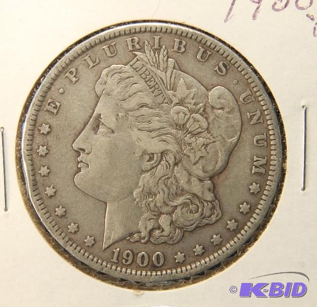 lot 72 image: 1900 O MORGAN DOLLAR XF