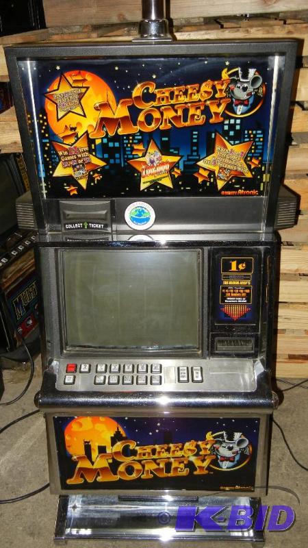 lot 1009 image: ATRONIC CASHLINE CHEESY MONEY VIDEO SLOT MACHINE
