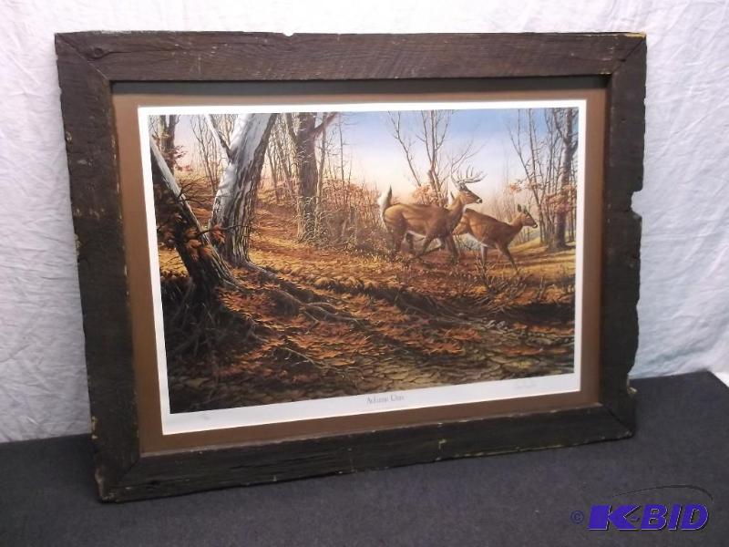 Beautiful Terry Redlin print &quotAutumn Run...