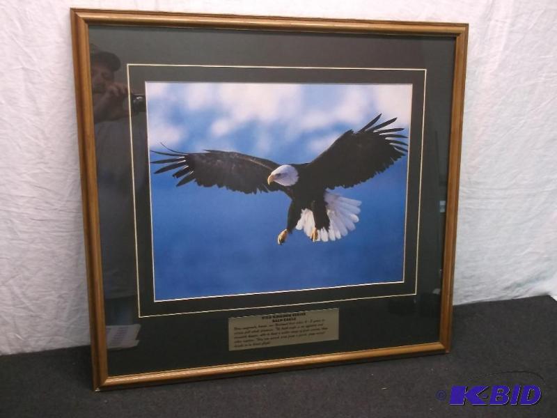 Beautiful double matted framed Wild Kingdom S...