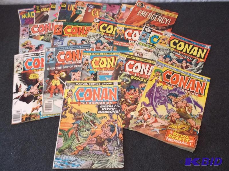 Large lot of 24 collectable comic books....
