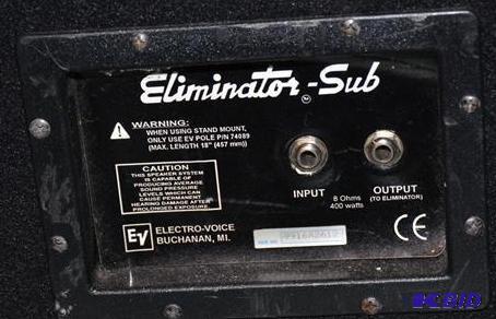 Electro-Voice ELIMINATOR KW ウーファー ペア EV / Electro-Voice Eliminator KW ペア エレクトロボイス サブ