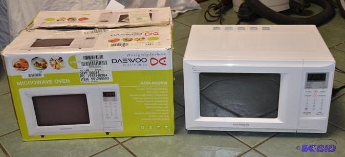 lot 64 image: Daewood&nbspMicrowave model  KOR-9GDEW ...