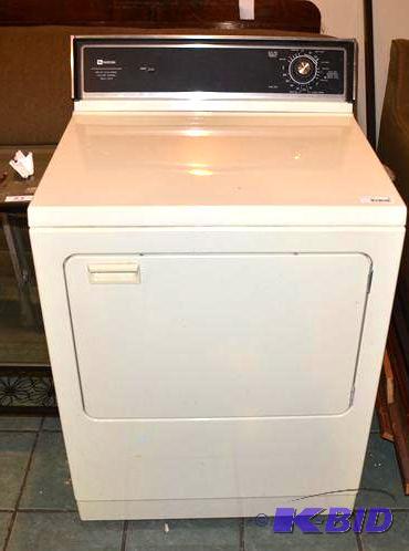 lot 83 image: Maytag electric dryer 220 volt model LDE84410...