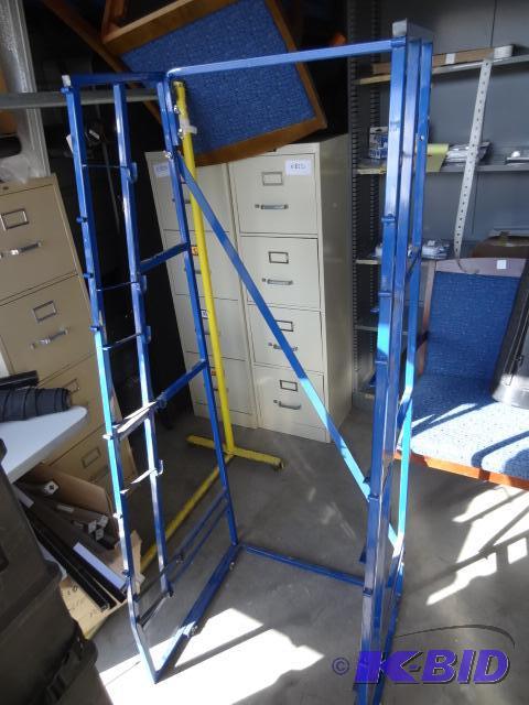 lot 26 image: Metal roll dispenser. Holds 22" rolls. H...