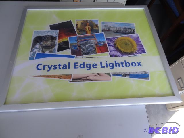 lot 46 image: LED light box. 30 x 24...