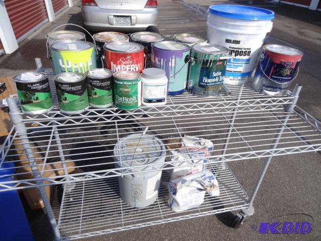 lot 50 image: Misc paint....