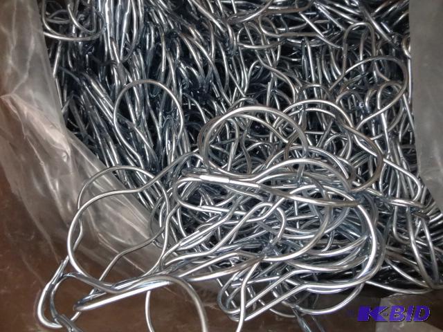 lot 81 image: Clips for hanging material off of a rod...