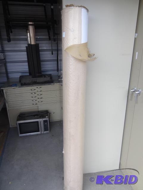 lot 86 image: Full roll of banner material. 64"...