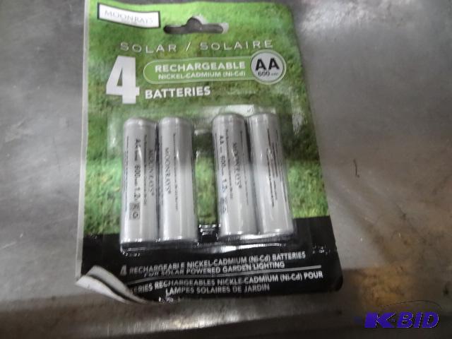 lot 13 image: New lot of quantity 6 packages AA size NiMh r...