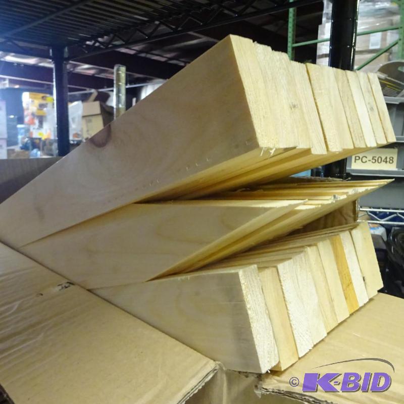 lot 130 image: New lot quantity 30 wooden stakes for constr...