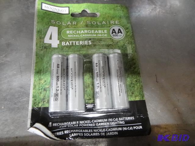 lot 14 image: New lot of quantity 6 packages AA size NiMh r...