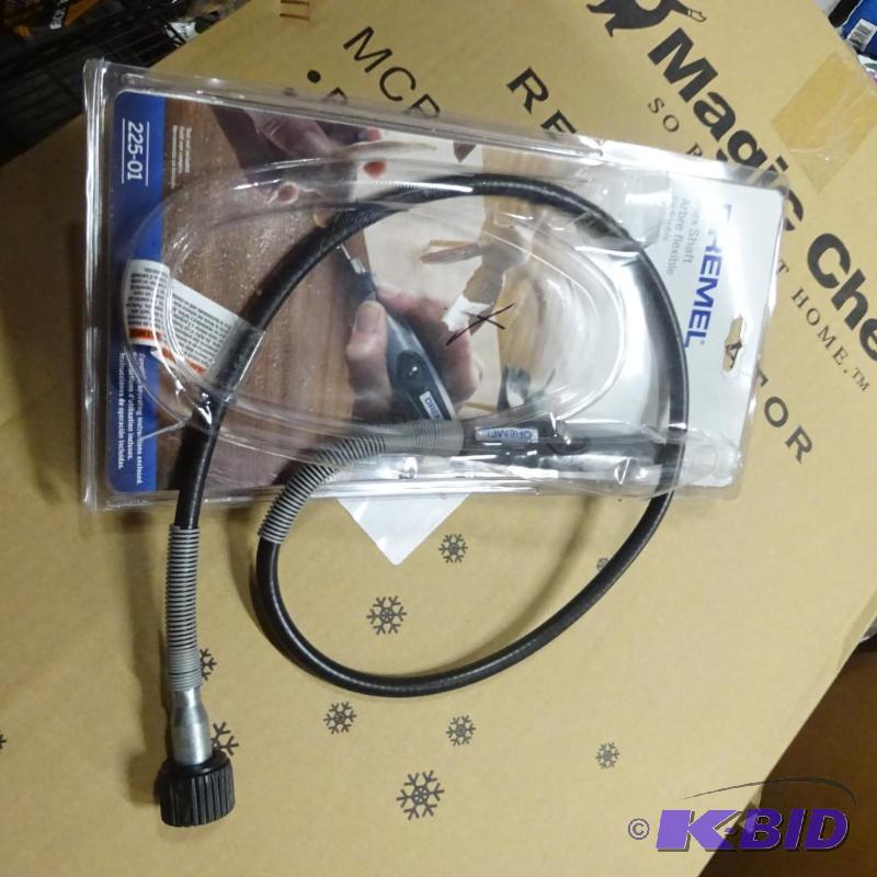 lot 147 image: New in open retail box Dremel brand flex shaf...