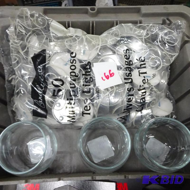 lot 166 image: New lot including quantity 3 anchor brand gla...