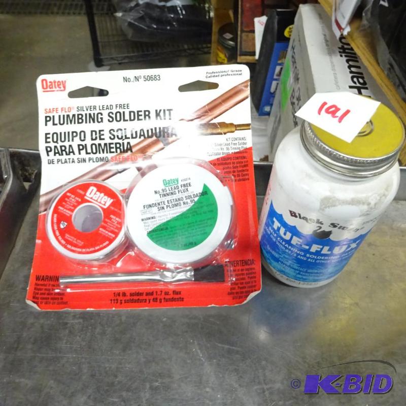 lot 192 image: New two piece plumbing lot including Oatey br...