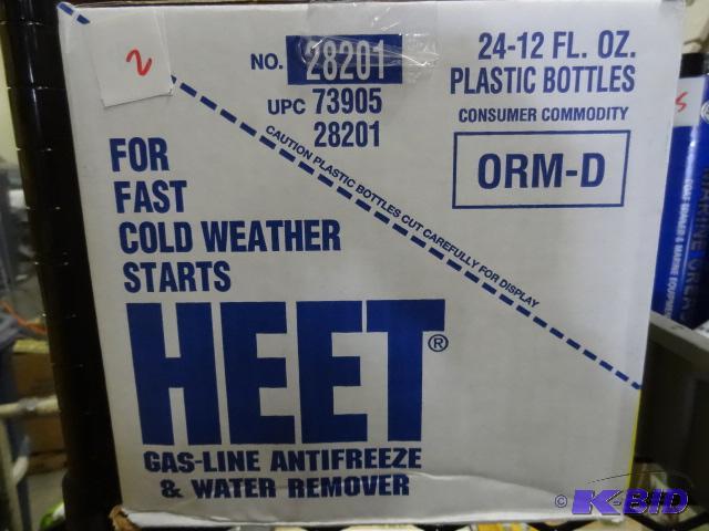 lot 2 image: New case lot of quantity 24 bottles of Heet b...