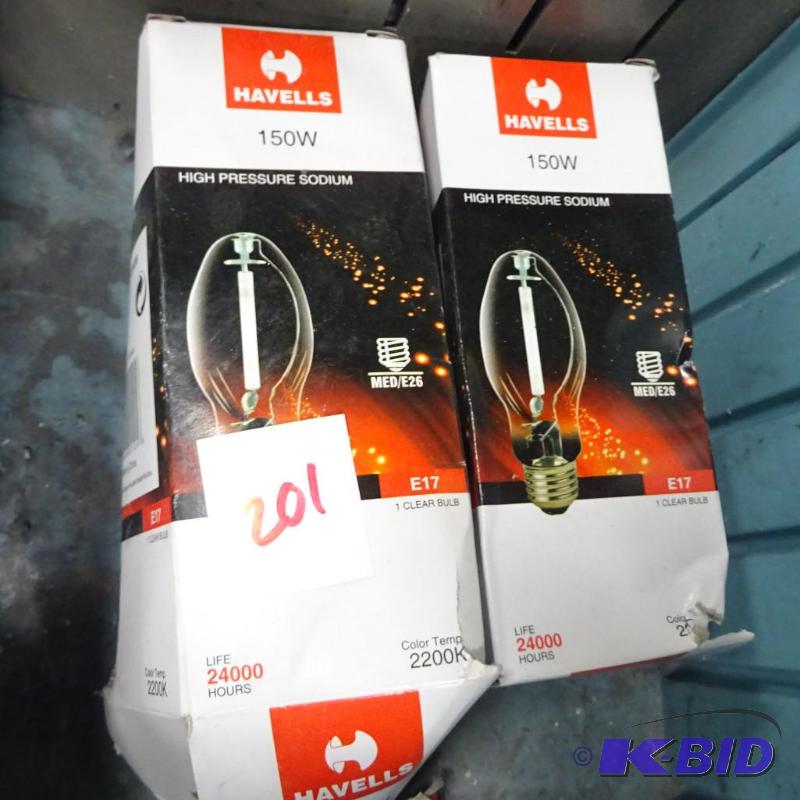 lot 201 image: New lot quantity 2 Havels brand 150 watt hig...